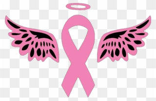 #pink #pinkribbon #breastcancer #ribbon - Emblem Clipart