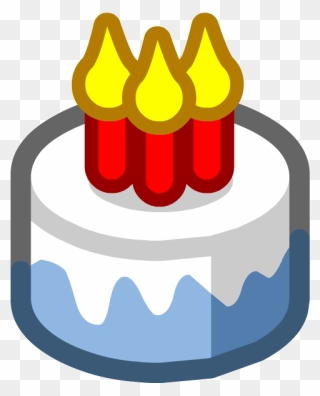 Cake - Club Penguin Cake Emoji Clipart