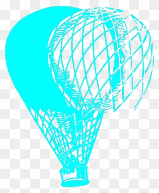Old Hot Air Balloon Clipart