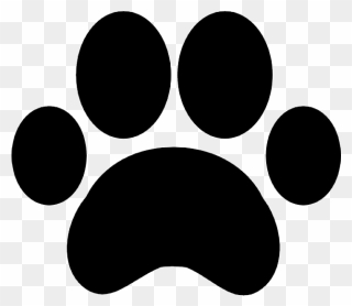 Dog Paw Pet Sticker - Dog Paw Png Clipart