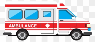 Emergency Clipart Community Vehicle, Emergency Community - Transparent Background Ambulance Clipart - Png Download