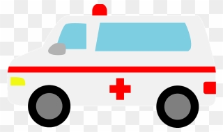 Ambulance Emergency Vehicle Clipart - Ambulance - Png Download