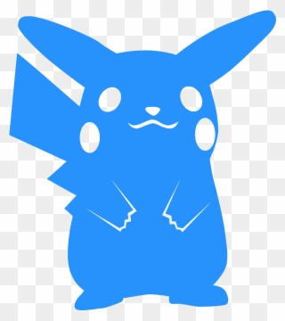 Pikachu Silhouette Clipart