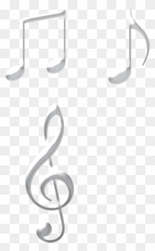 Musical Note Musical Instruments Black And White - Music Clipart