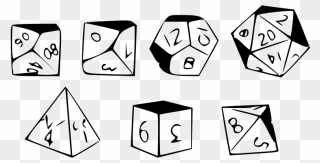 Dice Face Clipart - Dnd Dice Clipart - Png Download