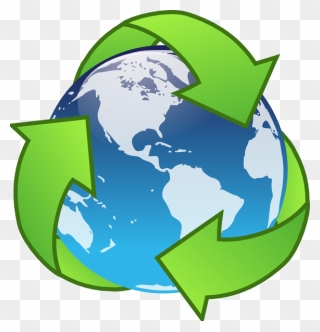 Save The Earth Clip Art - Recycle Clip Art - Png Download