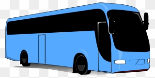 Coach Clipart Bus Indian - Tour Bus Clip Art - Png Download