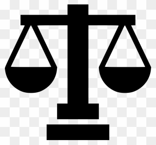 Scales Of Justice - Justice Icon Png Clipart
