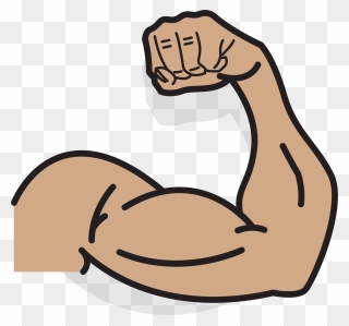 Fist Thumb Arm Clip Art The Transprent - Elbows Clipart - Png Download
