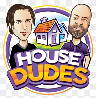 House Dudes Logo - Cartoon Clipart