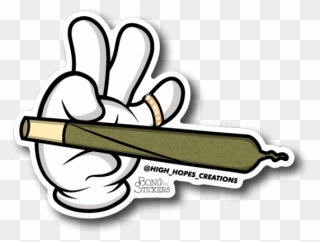 Drawn Weed Blunt - Blunt Clipart - Png Download