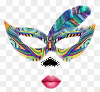 #mask #carnival #carnaval #mascara #folia - Enfeites Para O Carnaval Clipart