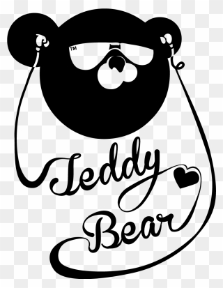 Teddy Bear - Teddy Bear Text Png Clipart