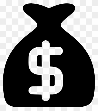 Money Bag Dollar - Bad Employee Icon Clipart