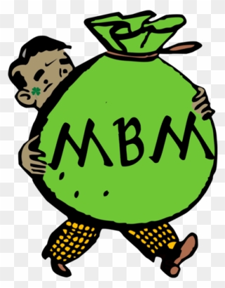 Mbm - Transparent Background Money Bags Cartoon Clipart