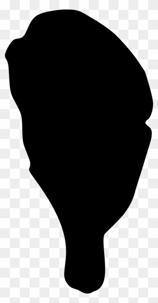 Silhouette Of A Man Face Clipart