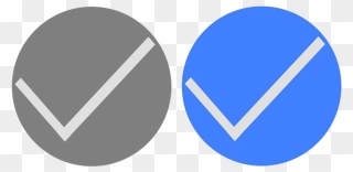 Facebook Verified Badge Png Clipart - Circle Transparent Png