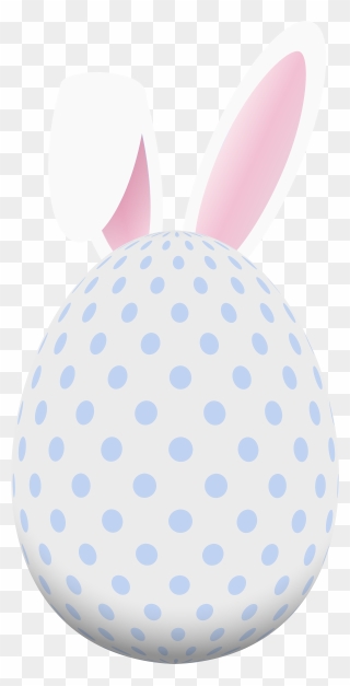 Easter Egg With Bunny Ears Clipart , Png Download - Easter Egg With Bunny Ears Clip Art Transparent Png