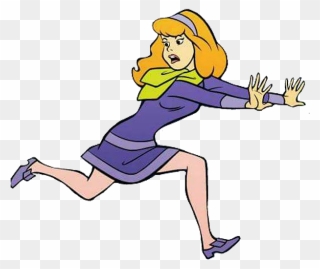Daphne Running Scooby Doo Clipart