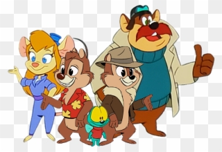 Chip And Dale Rescue Rangers Ducktales Clipart