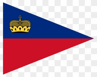 Pixel Art Of Liechtenstein Flag Clipart