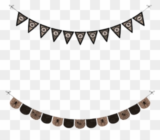 #banner #flag #pennant #bunting #garland #halloween - She Is Getting Married Clipart