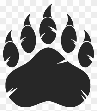 American Black Bear Paw Royalty-free Clip Art - Clip Art Bear Claw - Png Download
