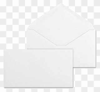 Commercial White Envelopes Open Side Envelope - Envelope Clipart