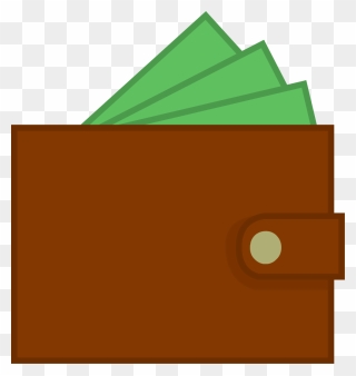 Envelope Clipart Rectangle Object - Transparent Background Wallet Clipart - Png Download