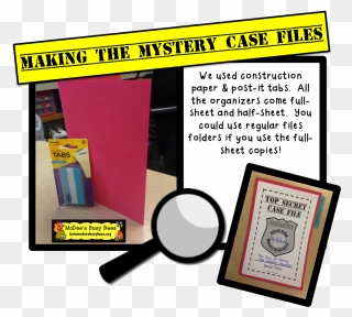 Solving Clipart Case File - Mystery Case Clipart - Png Download