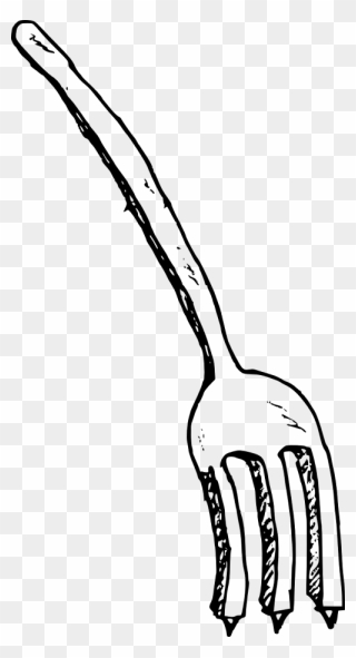Fork White Cutlery - Fork Clip Art - Png Download
