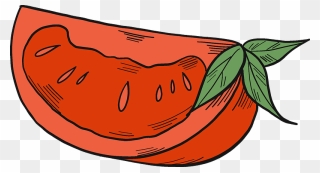 Tomato Slice Clipart - Png Download