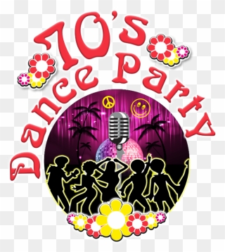 Transparent 70"s Disco Clipart - 70s Party Logo Transparent - Png Download