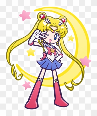 Robert On Twitter - Sailor Moon Puyo Puyo Clipart