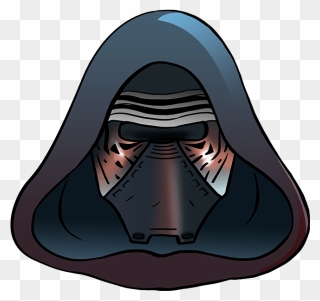 How To Draw Kylo Ren - Draw Kylo Ren Step By Step Clipart