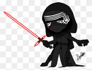 Download Collection Of Kylo Ren Drawing Cute - Draw Kylo Ren Easy Clipart