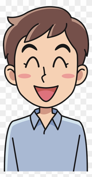 Laughing Woung Man Clipart - Strong Person Clipart - Png Download