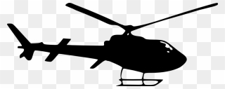 9 Helicopter Silhouette Side View - Helicopter Silhouette Png Clipart