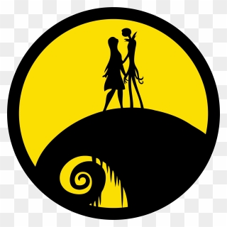 Jack And Sally Silhouette Clipart