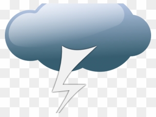 Transparent Harry Potter Lightning Bolt Clipart - Thunderstorm Weather Symbol - Png Download
