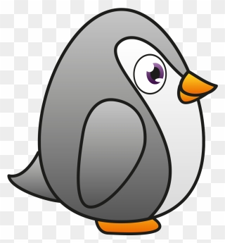 Cute Penguin Png Image - Cartoon Clipart