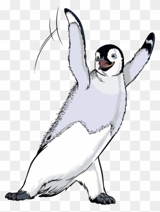 Transparent Cute Penguin Clipart - Cartoon - Png Download