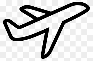 Airplane Take Off Svg Png Icon Free Download - Airplane Icon Png Clipart