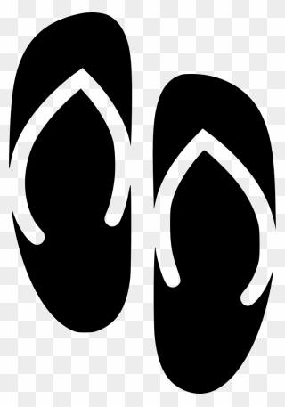 Footwear Footgears Thongs Sandal Pair Flipflop Travel - Flip-flops Clipart