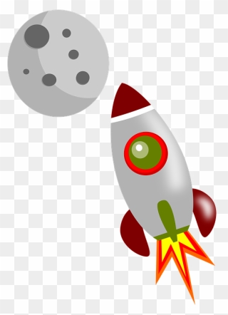 Astronauta Na Lua Png Clipart
