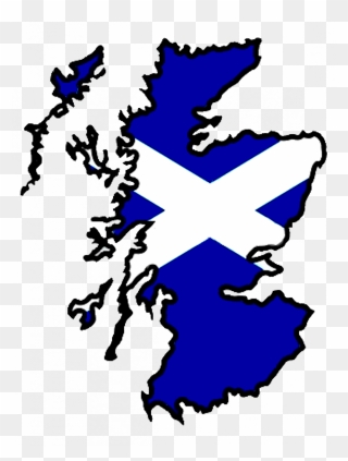 Scotland Flag Flag Of Scotland Clipart 1136 - Scotland Clipart - Png Download