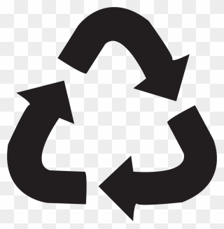 Recycling Symbol Plastic Clip Art - America Recycles Day 2019 - Png ...
