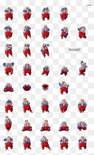 Go To Image - Super Punch Out Snes Sprites Clipart