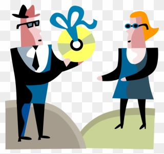 Businessman Clipart Associate - Cartoon - Png Download