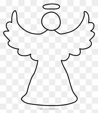 Christmas Angel Coloring Page - Angel Coloring Page Clipart